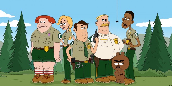 Bannire de la srie Brickleberry 