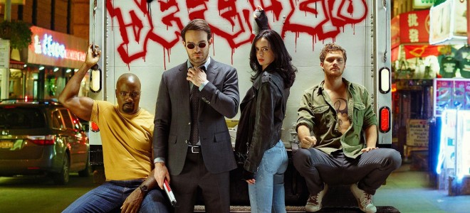 Bannire de la srie Marvel's The Defenders