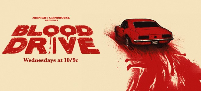 Bannire de la srie Blood Drive