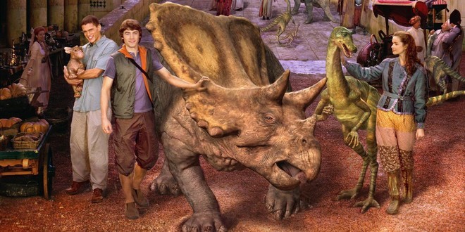 Bannire de la srie Dinotopia