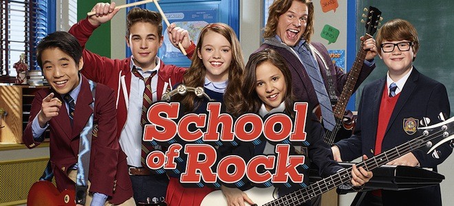 Bannière de la série School of Rock