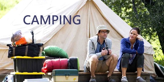 Bannière de la série Camping