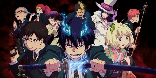 Bannire de la srie Blue Exorcist