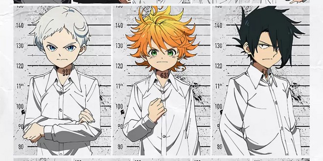 Bannire de la srie Yakusoku no Neverland