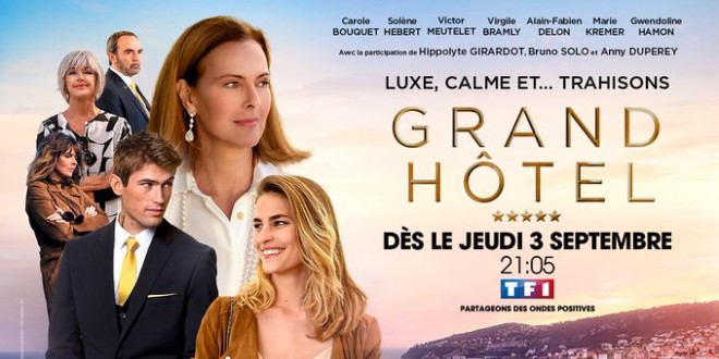 Bannière de la série Grand Hôtel (FR)
