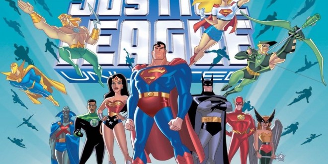Bannière de la série Justice League Unlimited