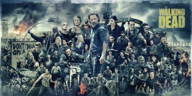 Bannire de la srie The Walking Dead