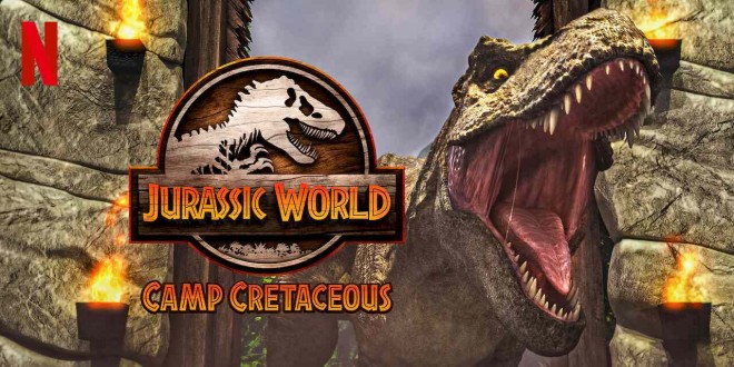 Banni�re de la s�rie Jurassic World: Camp Cretaceous