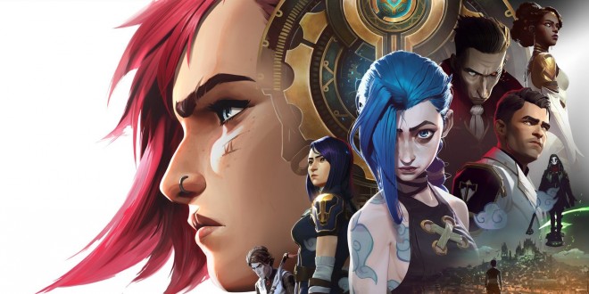 Bannière de la série Arcane: League of Legends