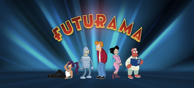 Bannière de la série Futurama