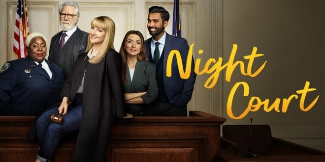 Bannière de la série Night Court (2022)