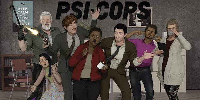 Bannière de la série Psi Cops