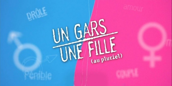 Bannire de la srie Un gars, une fille (au pluriel)