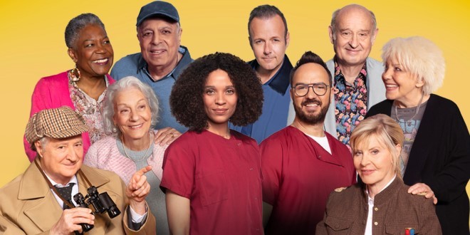 Bannière de la série Maison de retraite, la série