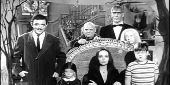 Bannire de la srie The Addams Family