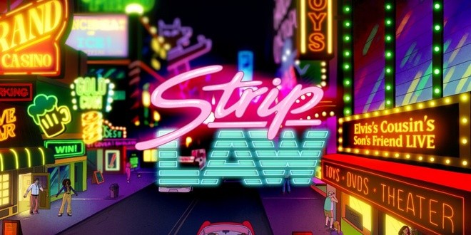 Banni�re de la s�rie Strip Law