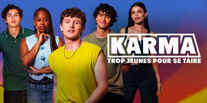 Banni�re de la s�rie Karma, trop jeunes pour se taire