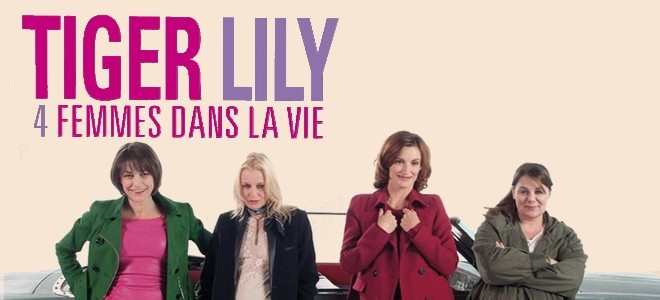 Bannire de la srie Tiger Lily, 4 femmes dans la vie