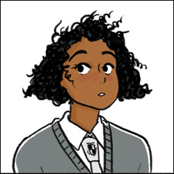 Dessin de Tara Jones dans les romans graphiques Heartstopper