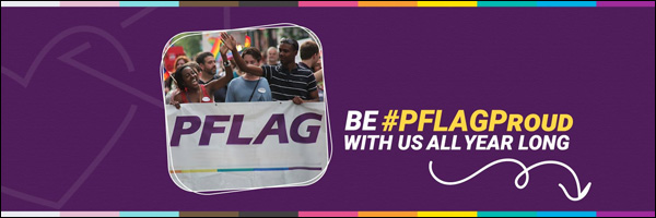 Bannière de l'Association PFLAG