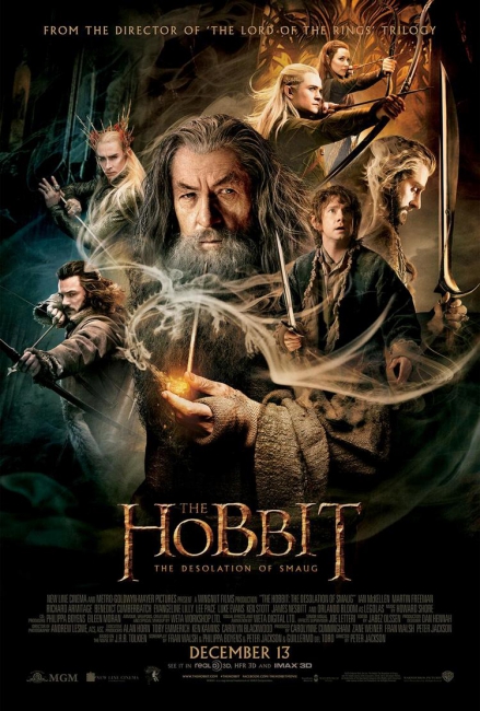 Affiche du film Le Hobbit : La Désolation de Smaug