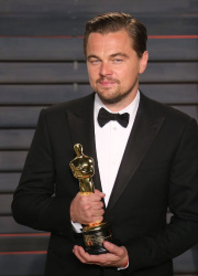 Leonardo DiCaprio tenant son Oscar