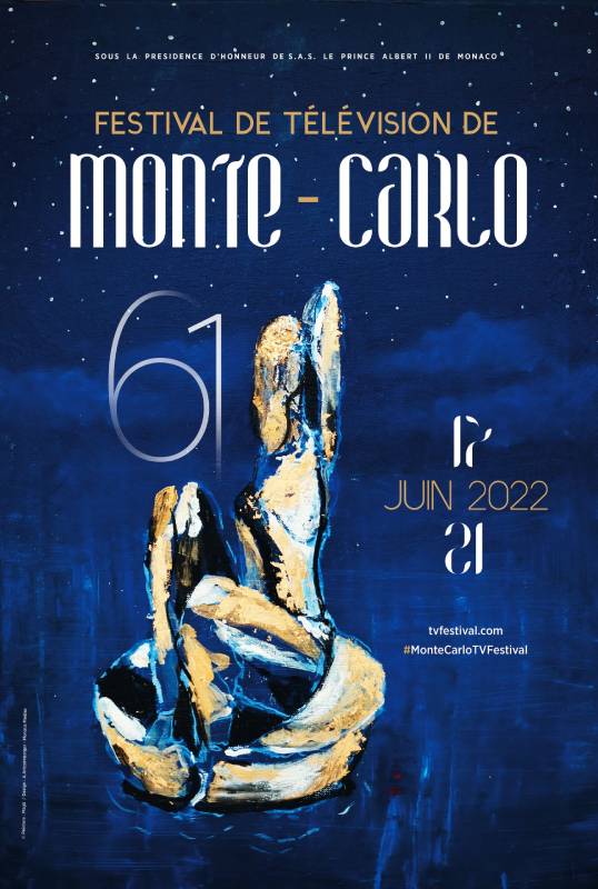 Affiche du festival du film de Monte-Carlo 2022