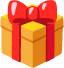 Emoji Cadeau GOOGLE Noto Color, cat�gorie Activit�s �v�nements et c�l�brations, sous licence Apache 2.0