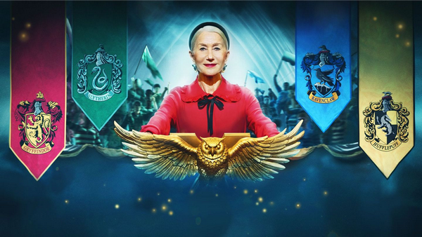 banni&egrave;re de pr&eacute;sentation de l'&eacute;mission Harry Potter le tournoi des quatre maisons