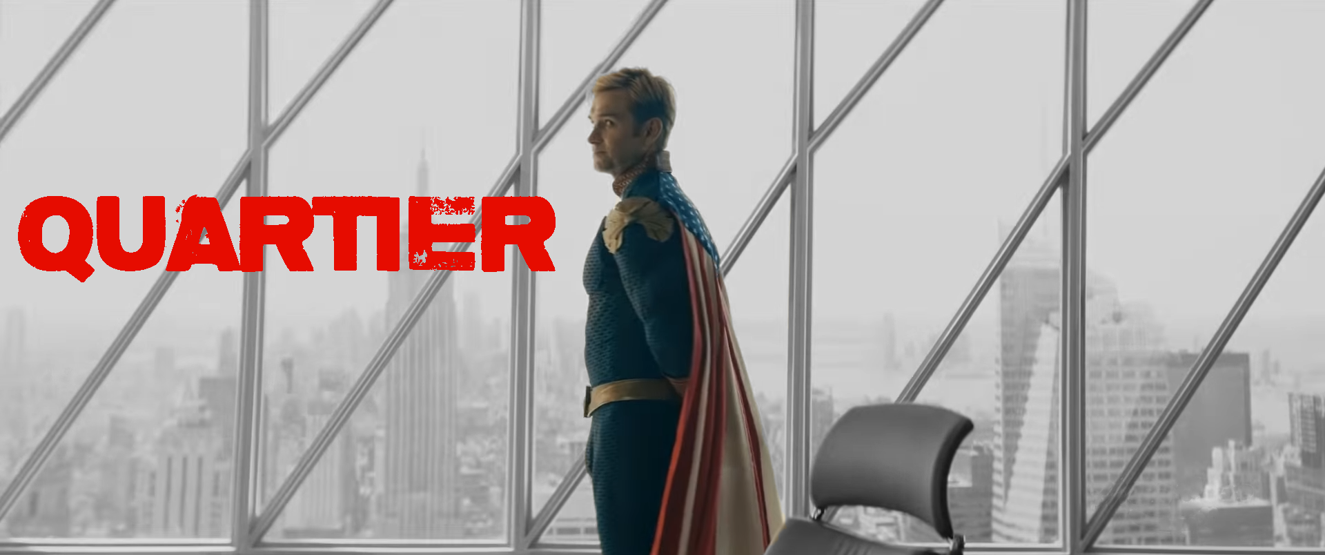 Homelander dans la tour des Sept, Vought