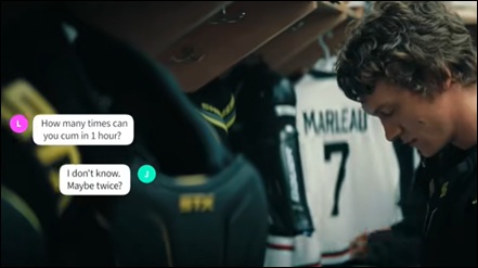 Ilya flirte avec Jane juste avant leur match