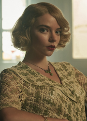 Photo de l'actrice Anya Taylor-Joy dans son rôle de Gina dans Peaky Blinders