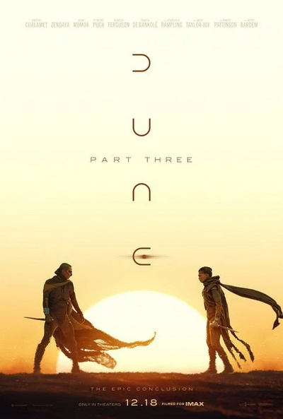 Affiche du film Dune : Troisi&egrave;me partie