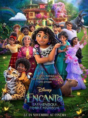 Affiche du film Encanto : La Fantastique Famille Madrigal