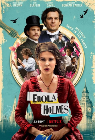 Affiche du film Enola Holmes