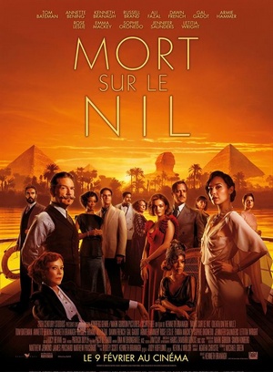 Affiche du film Mort sur le Nil sorti en 2022