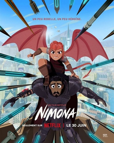 Affiche du film d'animation Nimona