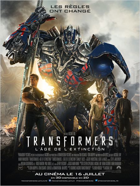 Affiche du film Transformers : L'Age de l'extinction