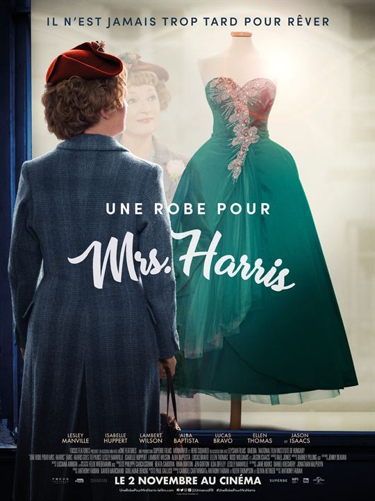 Affiche du film Une robe pour Mrs. Harris