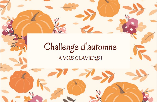 Affiche 'Challenge d'automne' A vos claviers