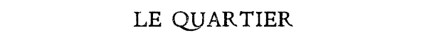 Logo Le quartier