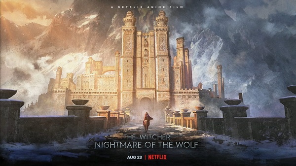 Affiche du film d'animation The Witcher : Le cauchemar du Loup