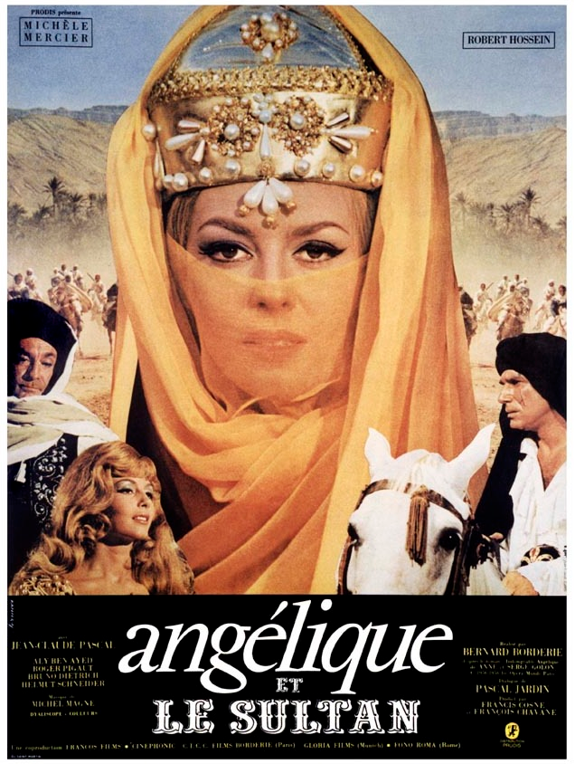 Affiche du film Angélique et le Sultan