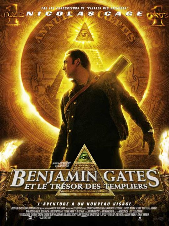 Affiche Benjamin Gates et le Trésor des Templiers