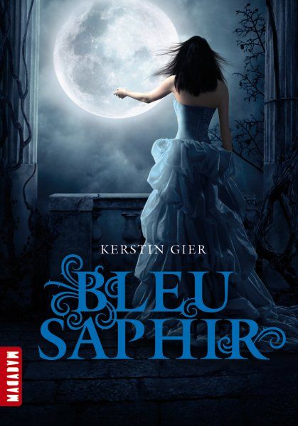 Couverture française du livre Bleu Saphir Editions Milan