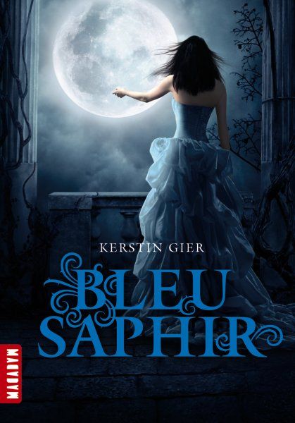 Couverture fran&ccedil;aise du livre Bleu Saphir Editions Milan