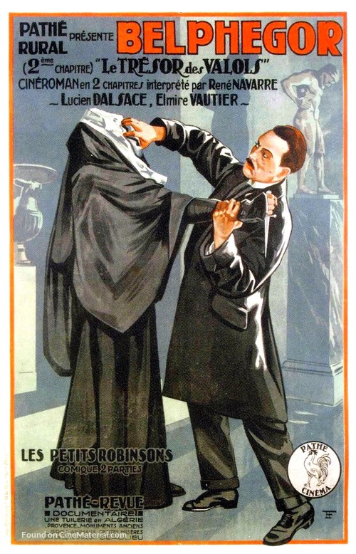 Affiche du film Belphégor de 1927