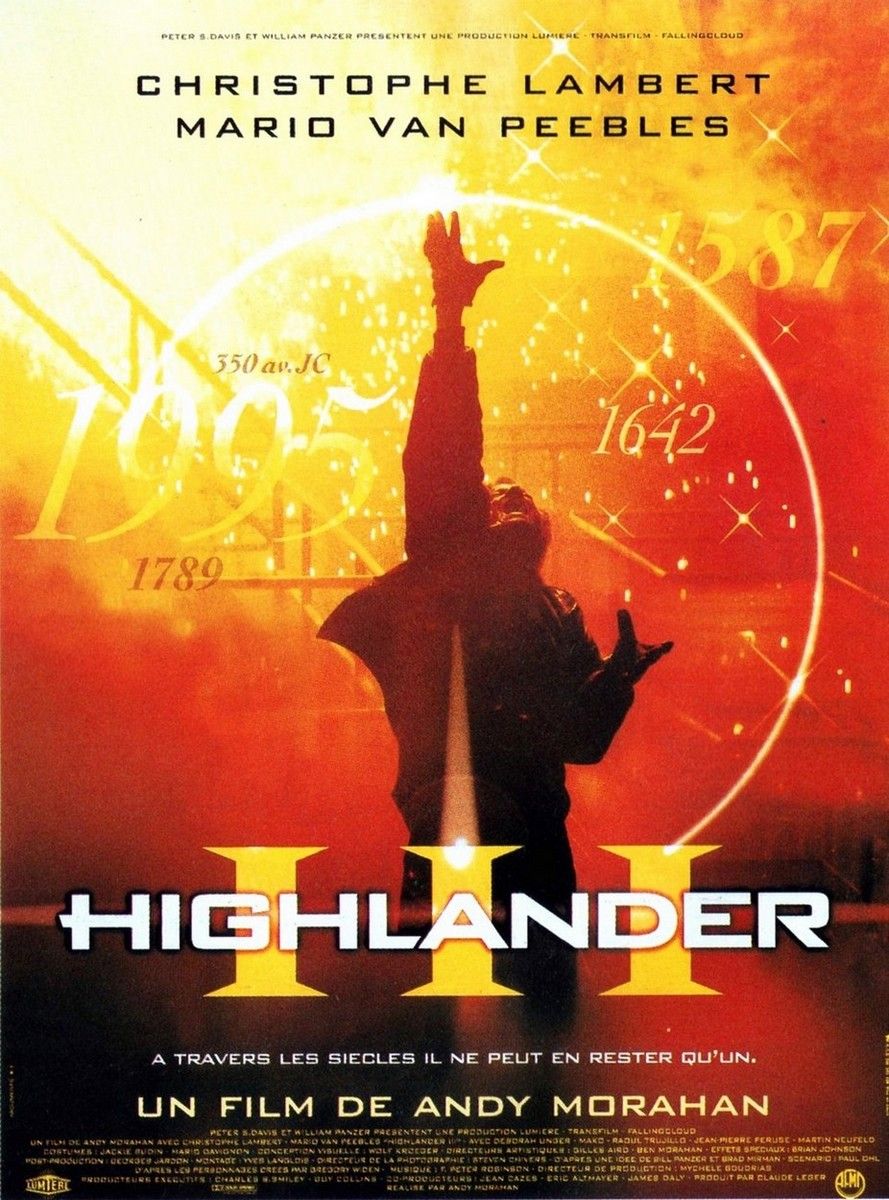 Affiche Highlander III