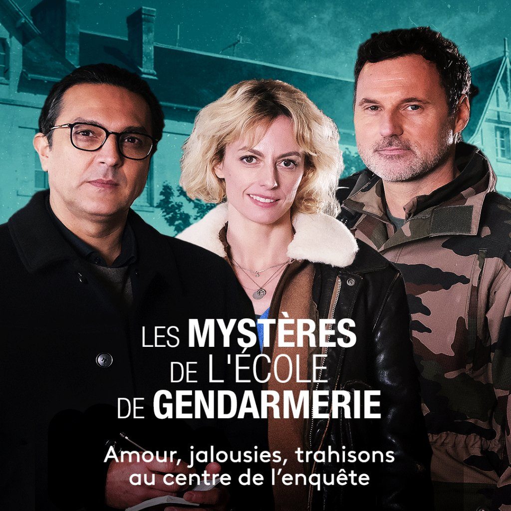 Visuel téléfilm Les Mystères de l'école de gendarmerie