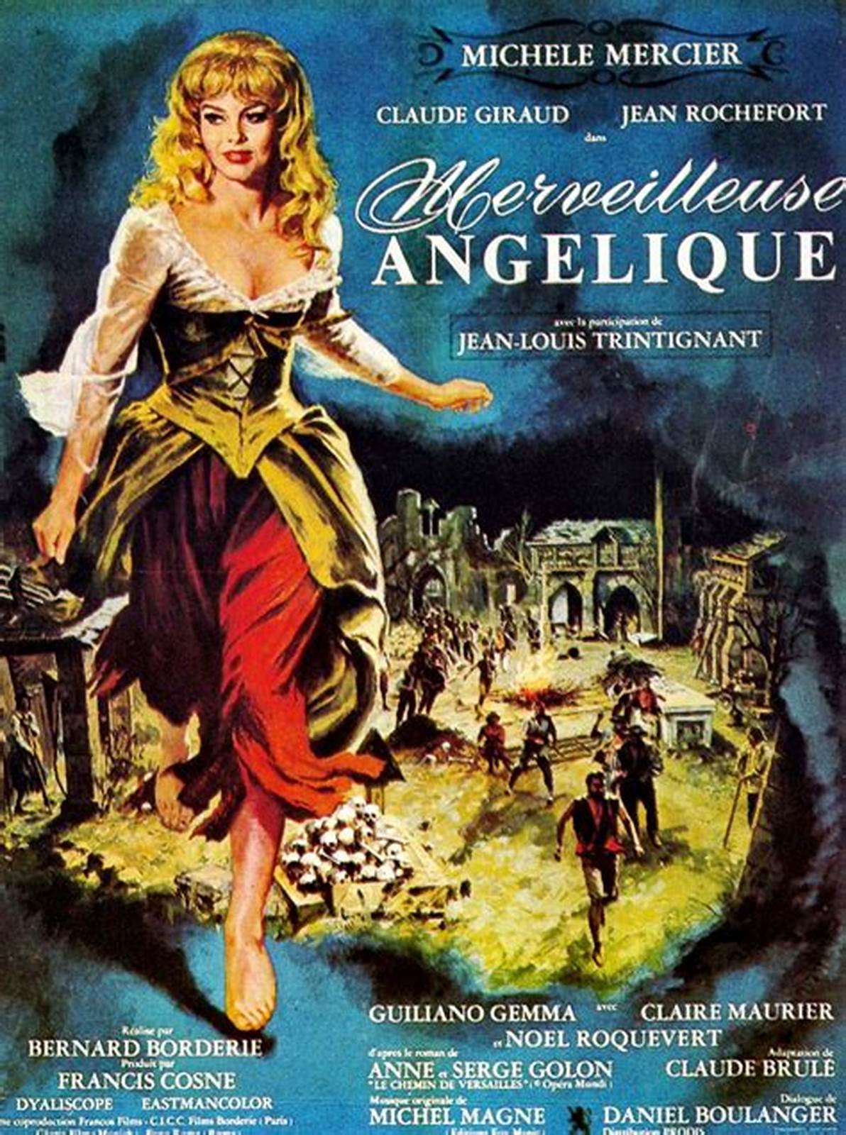Affiche du film Merveilleuse Ang&eacute;lique